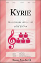 Kyrie SATB choral sheet music cover